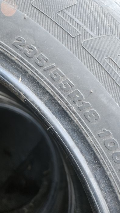 4бр гуми 235 55 18 бриджстоун