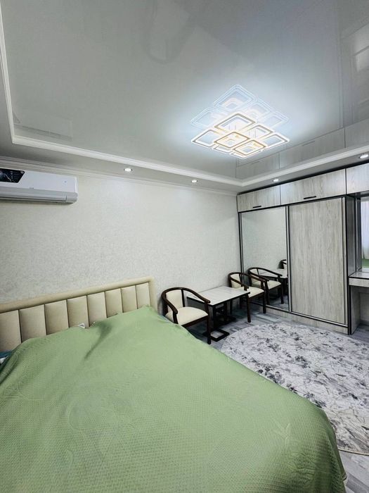 Сдаётся 1 комнатная квартира 
C обстановкой ЛЮКС 
В горде Алмалыке