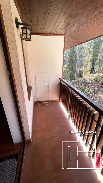 Дава се под наем Двустаен апартамент в к.к. Пампорово - 58 кв.м за 71.4 € - Снимка #8