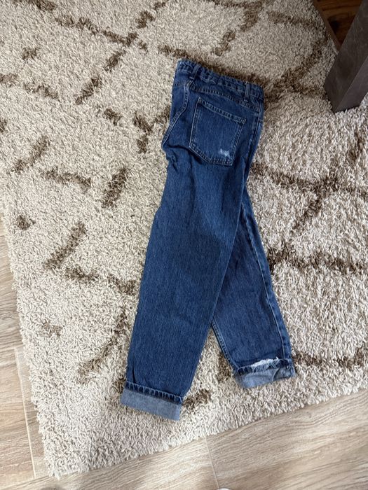 Дамски дънки Mom fit без еластан