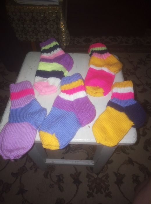 Носки ручной работы