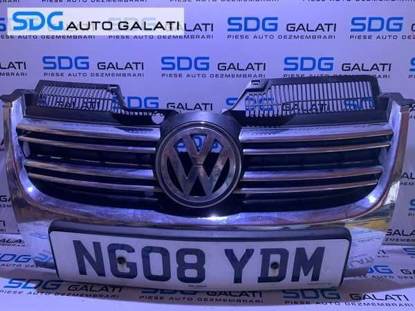 Grila cu Emblema Spoiler Bara Fata VW Golf 5 Break Variant Combi 2004 - 2008 Cod 1K5853651 1K5853653