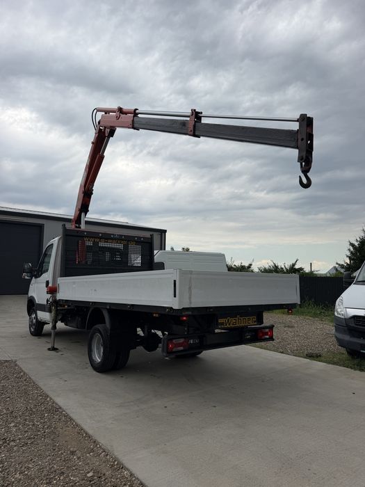 Iveco Daily 35C15 3.0 HPI Macara Fassi 2250 kg RAR efectuat