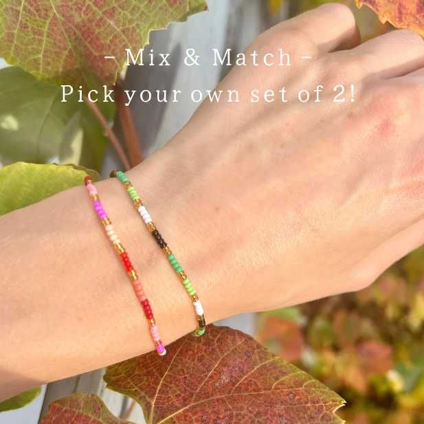 Лека и ярка цветна гривна от seed beads – перфектен аксесоар 16 модела