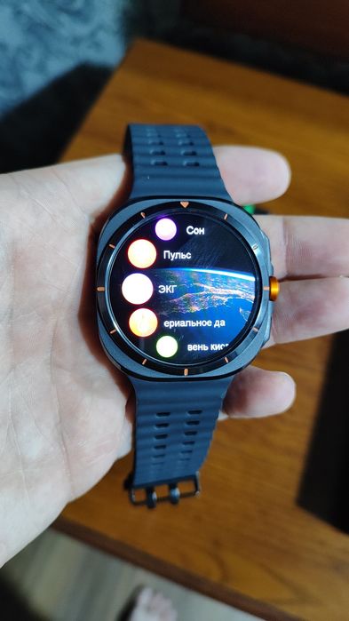 Смарт часы POLOS SU01 44мм черные