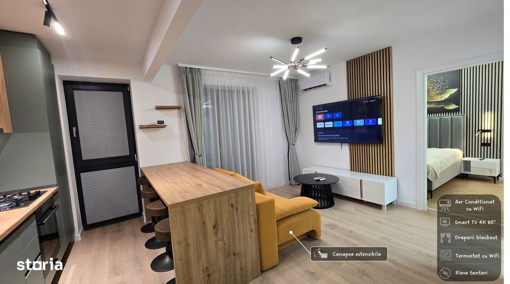 Apartament 2 camere, parcare subterana, buncar ALA, prima inchiriere