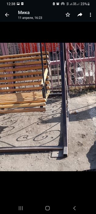 Продам качелю уличную