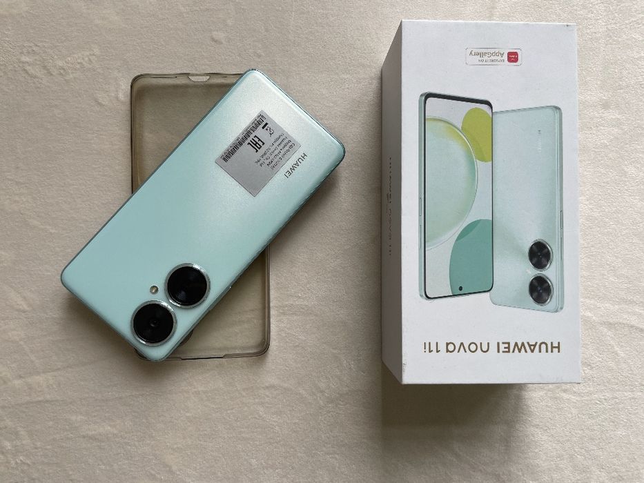 Huawei Nova 11i 6+3/128 gb ideal holatda korpbka dok full