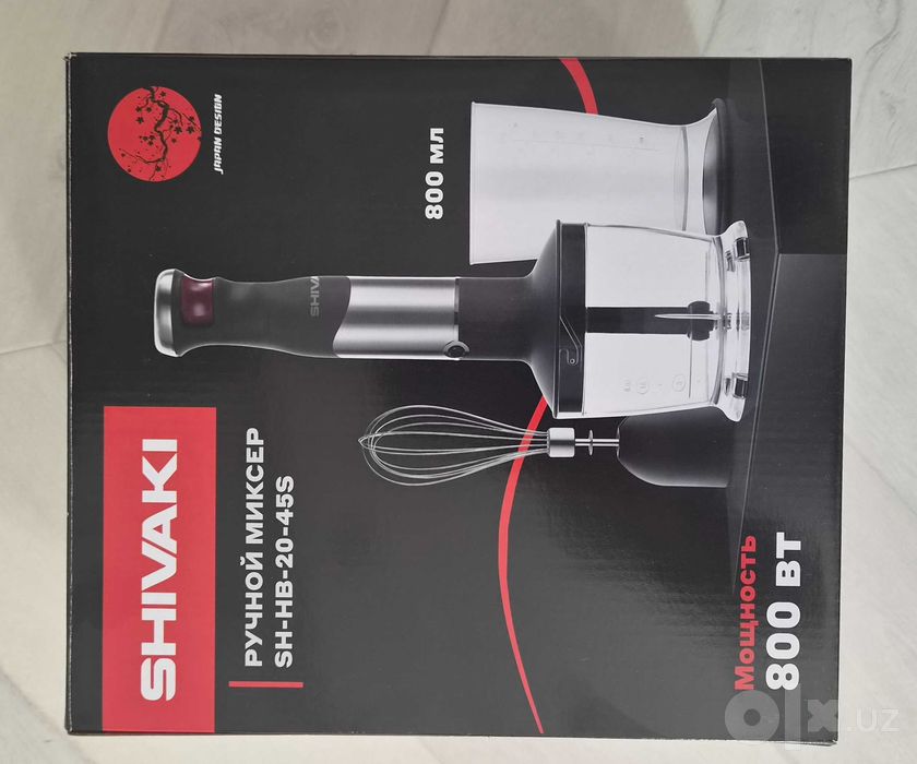 Продается новый блендер Shivaki SH-HB-20-45S (800 Вт)