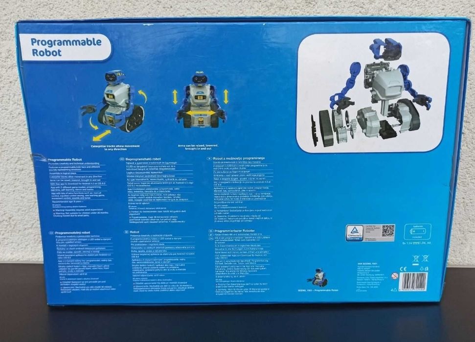 robot programabil copii programare aplicatie cadou fete baieti