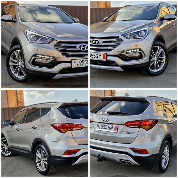 Hyundai Santa Fe Premium~Facelift~4x4~2016~2.2 CRDi~200CP~Euro6~Fara AdBlue~Full Option