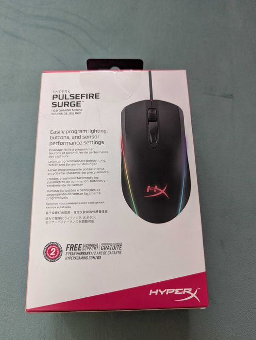 HyperX Pulsefire Surge RGB Gaming Mouse - Sigilat