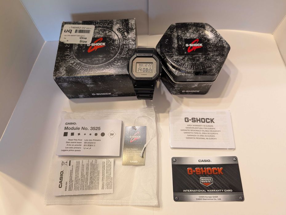 Промо! Casio G-Shock DW-5600FF-8E DW-5600BBMA-1ER часовник