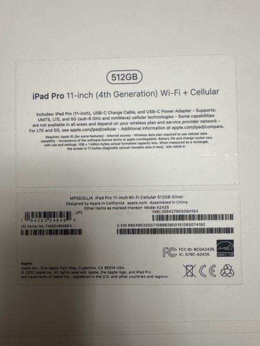Планшет Apple iPad Pro 11