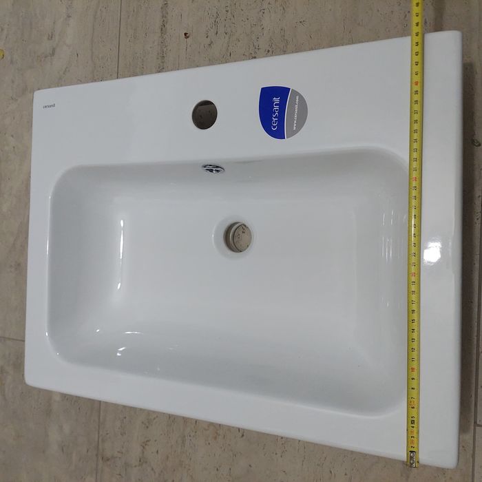 Lavoar pe blat cersanit 60x45
