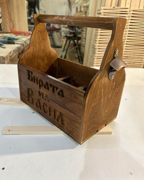 Щайга/ кошница за бира ръчна изработка