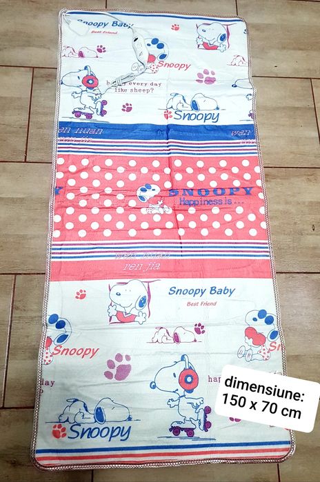 Patura electrica 50 W 150 x 70 cm 2 trepte de incalzire telecomanda