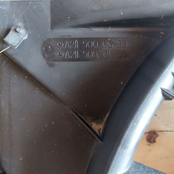 Охладителна перка за Мерцедес Е класа , Mercedes W211