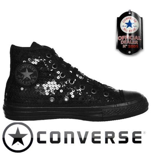 Teniși converse cu paiete