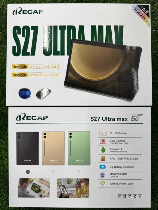 Планшет 17 Pro Max Planshet + Klavatura mishka