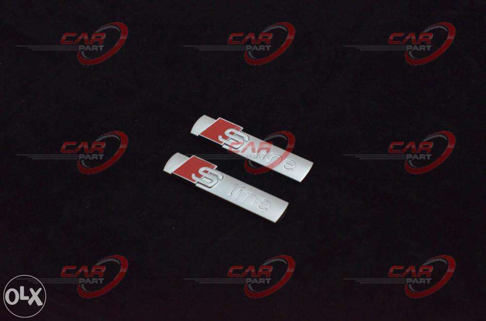 Set Embleme Audi A4 S-line
