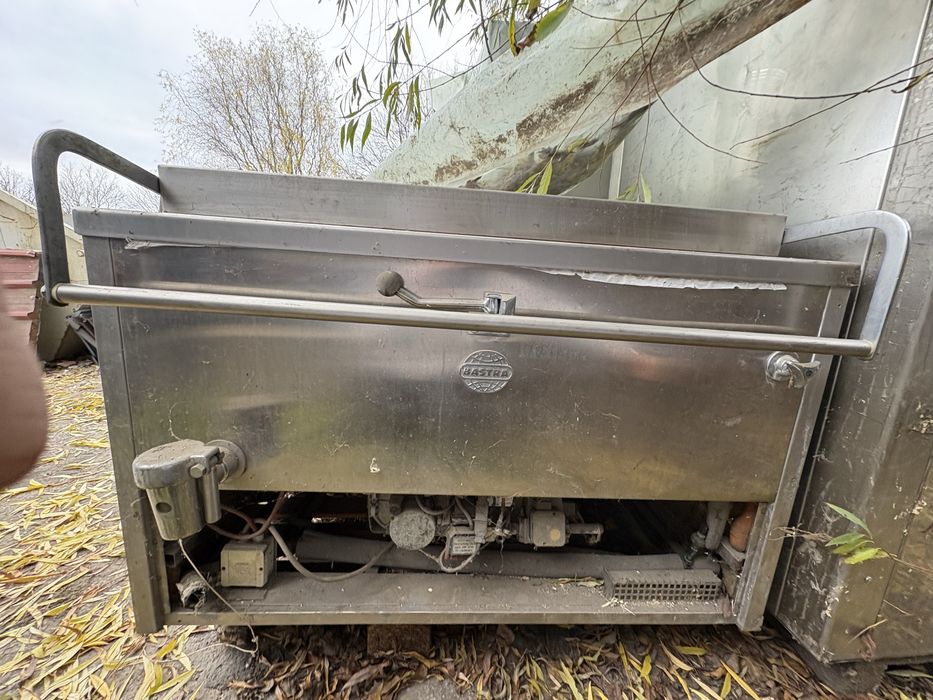 Bazin profesional de fierbere BASTRAMAT – inox, industrial
