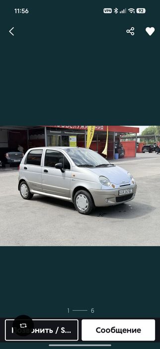 Matiz BEST 2011 gaz arenda