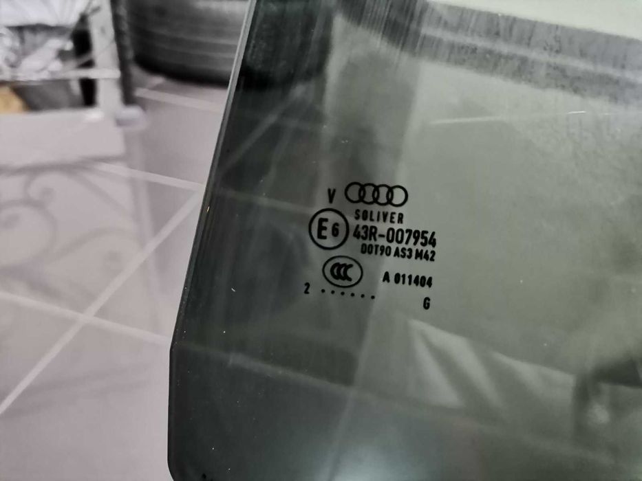 Оригинални Стъкло за Задна Лява Врата Audi A6 C7 4G