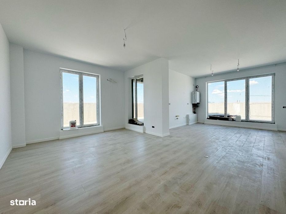 Penthouse 3 camere, decomandat, 86.3 mp utili, etaj 9/9-zona Aradului