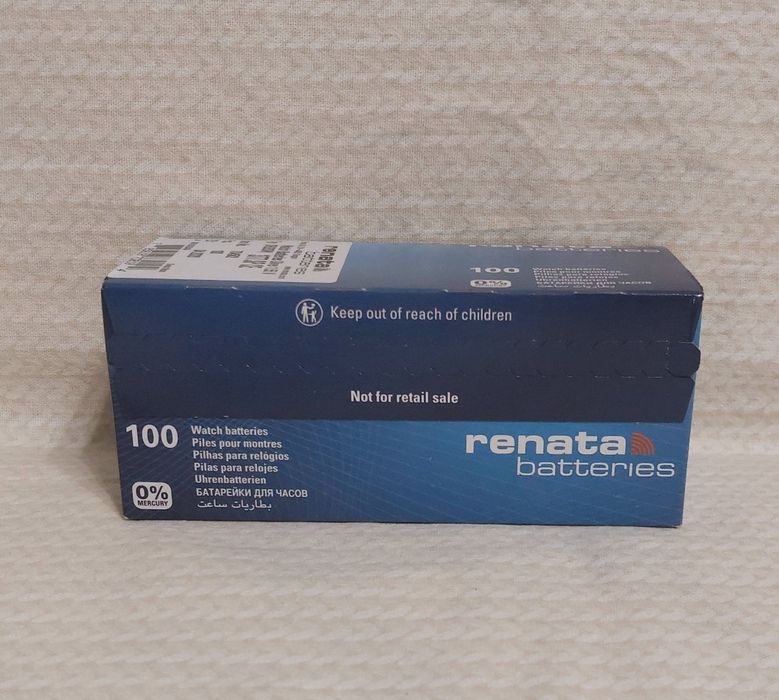 Новые батарейки на ручные часы.