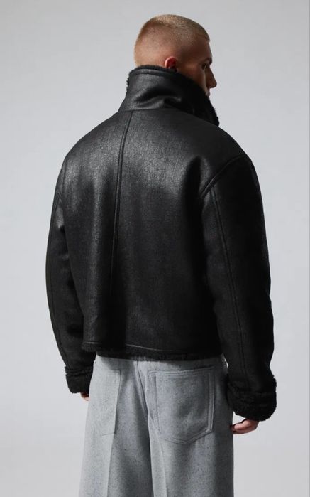 Уникално яке WEEKDAY  sim shearling.XL-XXL