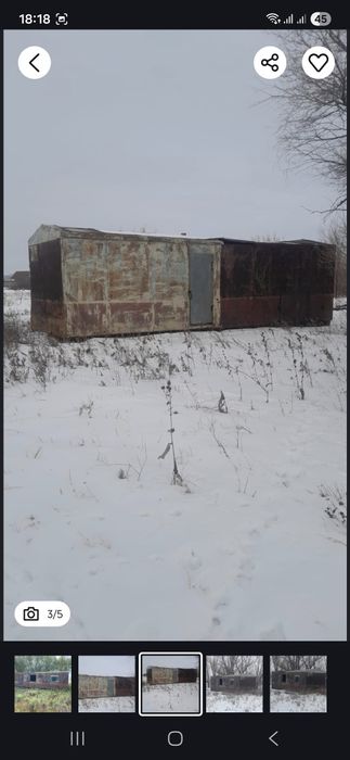 Продам вагончик длиной 9 мт