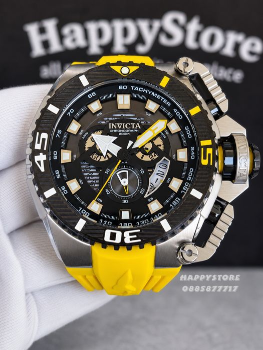 INVICTA Optimus Yellow 66 mm, Инвикта нов мъжки часовник