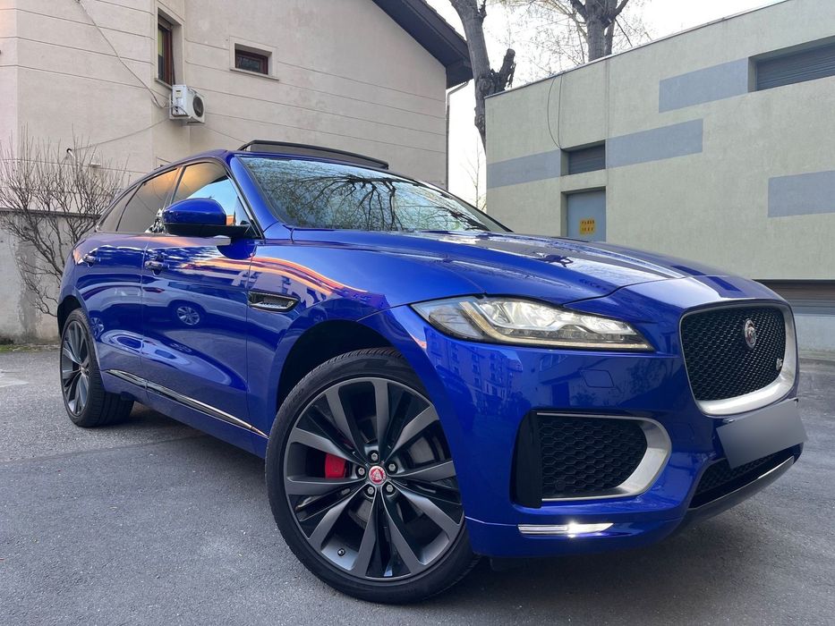 Jaguar F-Pace An conform VIN - 2017. Al doilea proprietar. Istoric Jaguar.