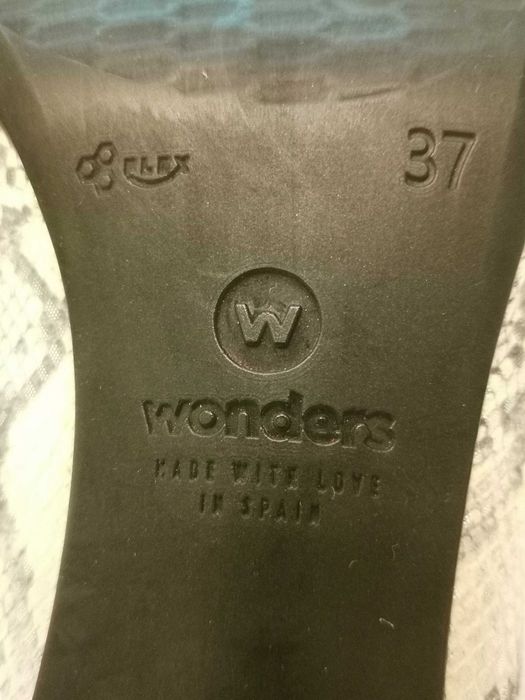 Pantofi Piele Naturala Wonders 37 Spania