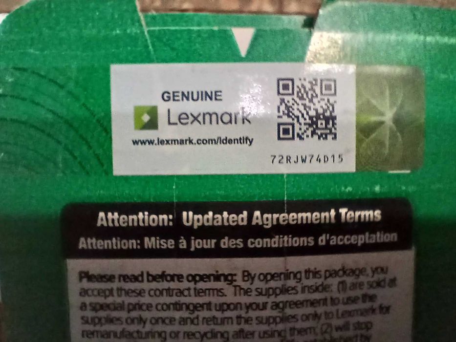 Тонер Касета Lexmark 60F2HOO /Нова/