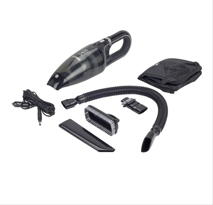 Прахосмукачка Philips Mini Vac FC6141/01, 120 W, 0.5 л, Черна