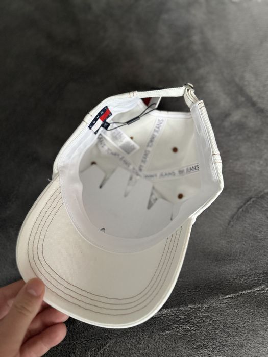 Tommy Jeans sapca unisex denim alb marime OS noua originala