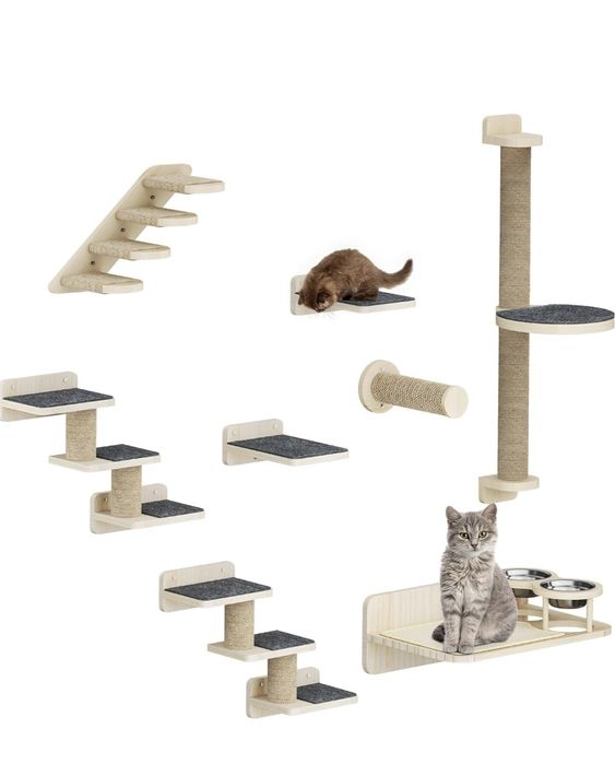 Set rafturi pentru pisică