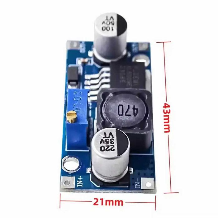 Set 5 Bucăți – Modul XL6009 DC-DC Boost 4A Step-Up 3V–32V la 5V–35V