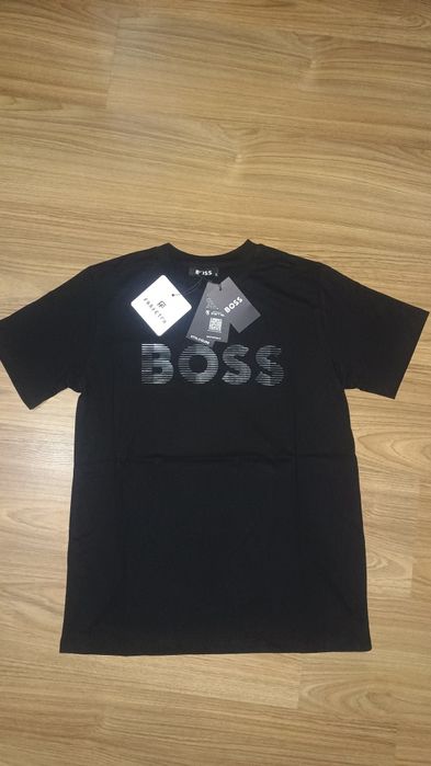 Tricou bărbați Boss negru