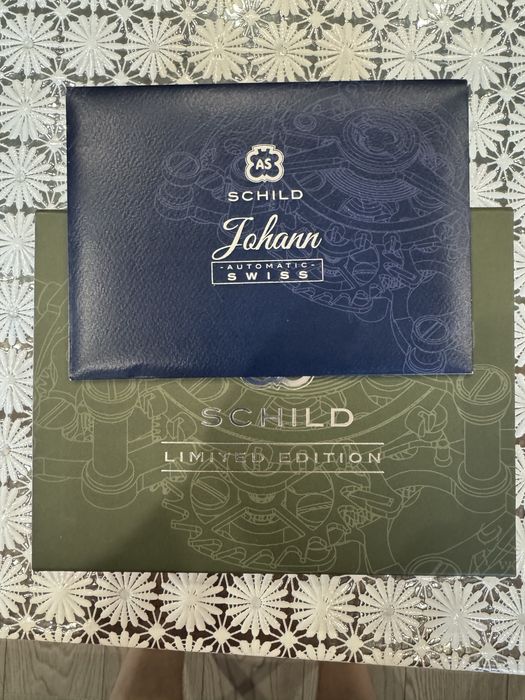 Швейцарски часовник SCHILD оригинал!