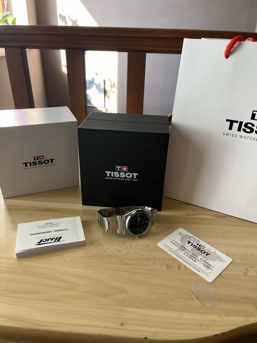 ceas Tissot PRX Green Dial Full Box