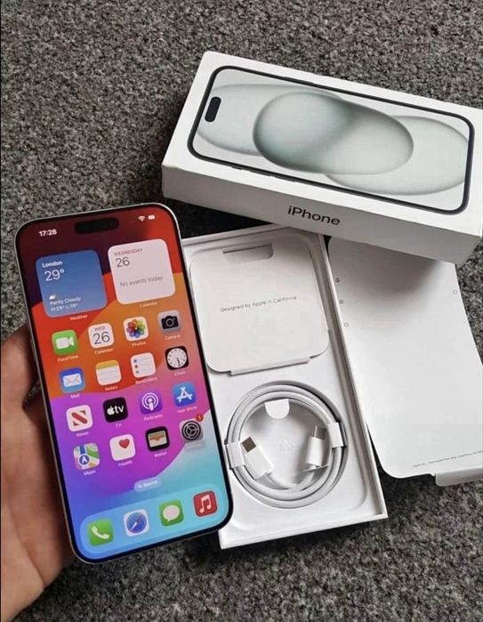 Iphone 15 pro max white 256 gb