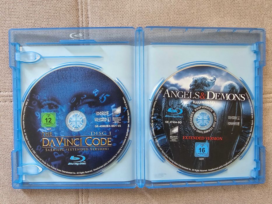 The Da Vinci Code Trilogy (Blu-Ray)