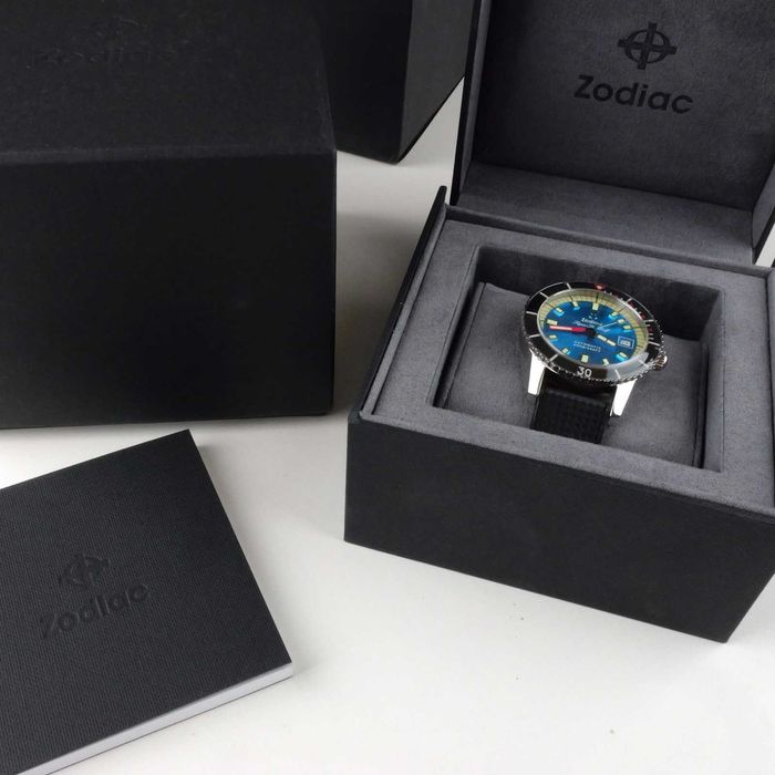 Ceas Zodiac Super Sea Wolf 53 Compression "Blue Lagoon" • Automatic • ZO9275