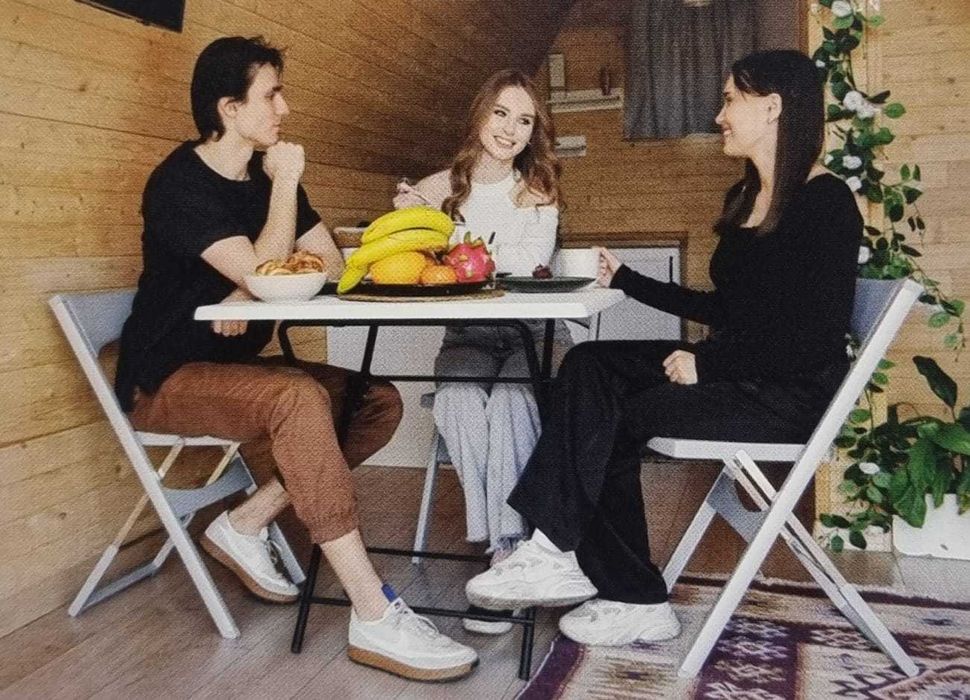 Стул пластиковый раскладной "ТВИСТ "