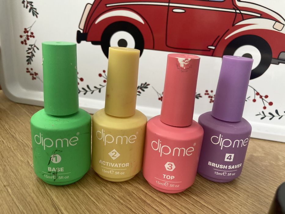 Dip me сет с  5 бр. пудри