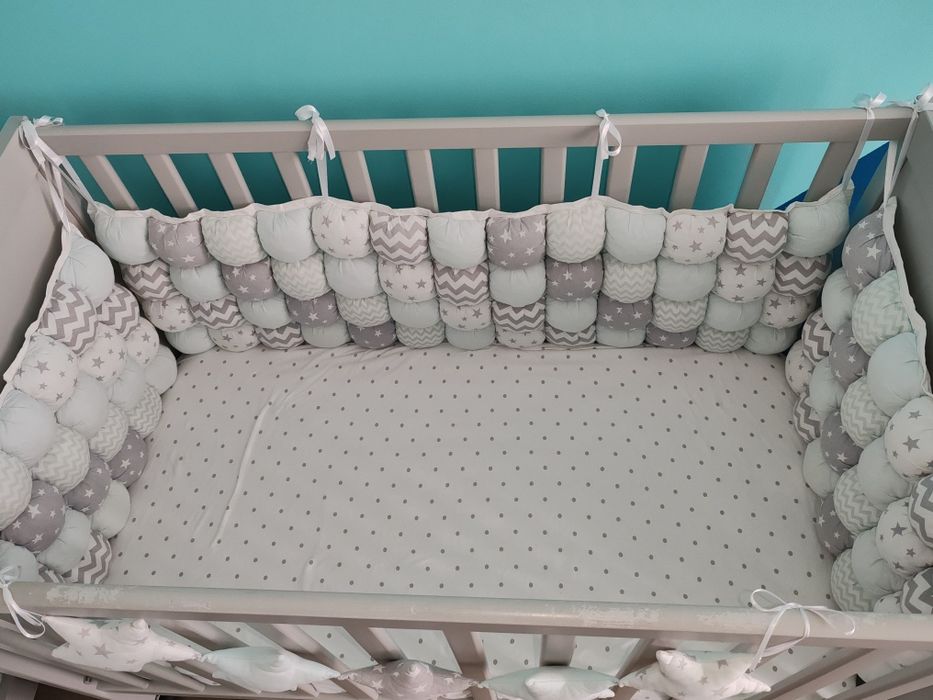 Детска кошара IKEA сива