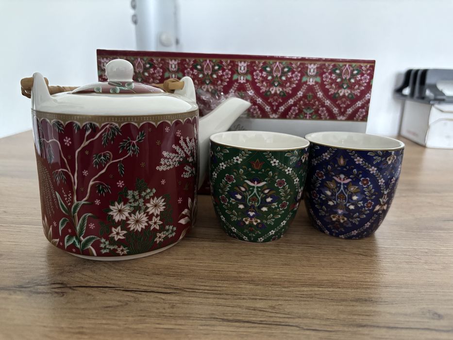 Set ceai / infuzor Easy Life Atmosphere – nou, în cutie